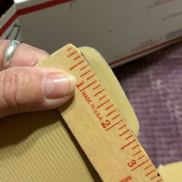 Dolce Vita Zanna Size 9 silver square toe heeled sandal - Picture 10 of 11